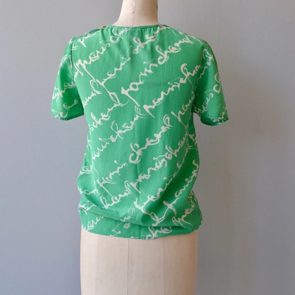 Vintage 1970’s Chanel Silk Blouse - Picture 6 of 6